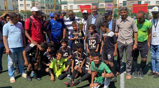 رئيس جماعة بني يخلف يترأس حفل توزيع الجوائز على المتوجين في دوري مولاي الحسن في كرة القدم
