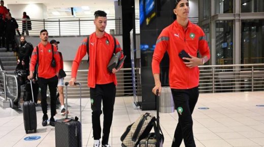 اسود الأطلس تحط الرحال بجوهانسبورغ جنوب افريقيا