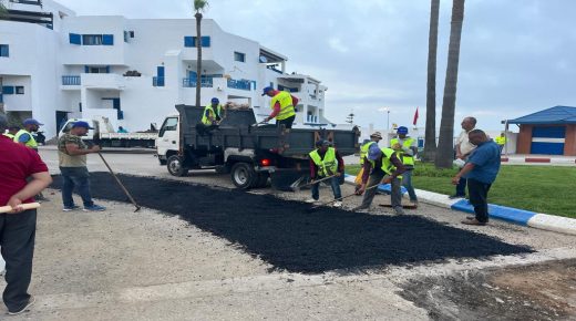السلطات المحلية بمرتيل تجنذ كل امكانياتها استعدادا لانجاح الموسم الصيفي
