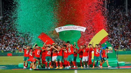 فوز المنتخب الوطني لأقل من 23سنة بكأس إفريقيا لكرة القدم