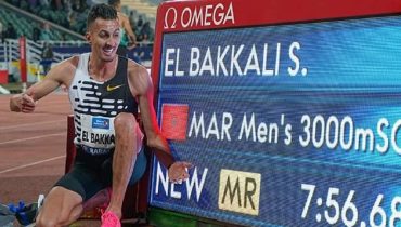 سفيان البقالي يفوز بسباق 3000 م موانع لملتقى ستوكهولم