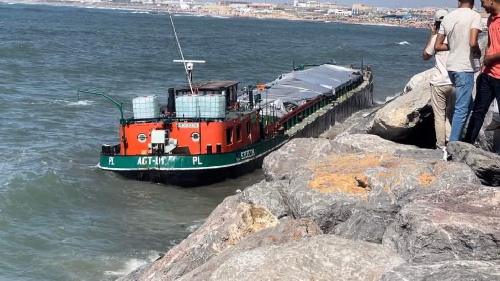 توقيف 13شخص متورطين في سرقة باخرة جانحةبمنطقة عين السبع