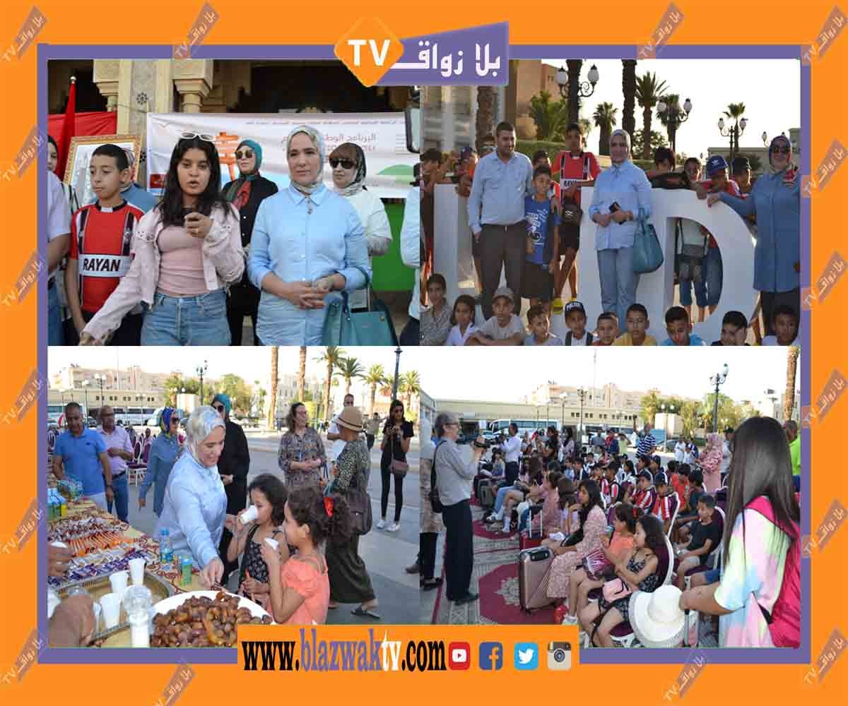 وجدة : انطلاقة محطات العبور في إطار البرنامج الوطني للتخييم بشرق تحت الرعاية السامية لصاحب الجلالة الملك محمد السادس نصره الله