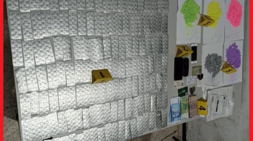 توقيف شخص بحوزته 3096 قرص مخدر بتنسيق أمني للشرطة القضائية بكل من سيدي قاسم ومشرع بلقصيري