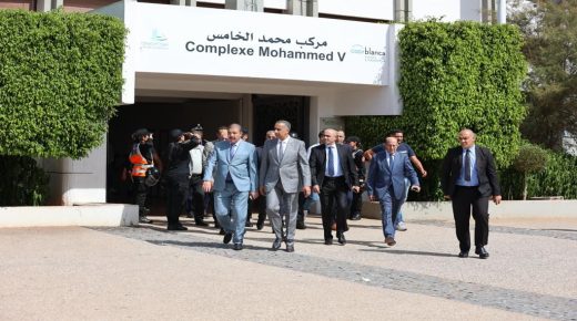 زيارة الحموشي لمركب محمد الخامس بالدارالبيضاء للاطلاع على الترتيبات الأمنية للديربي