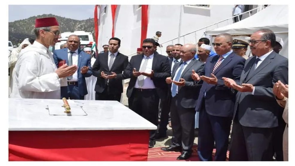 عامل إقليم ميدلت يعطي انطلاقة مشاريع وتدشينات