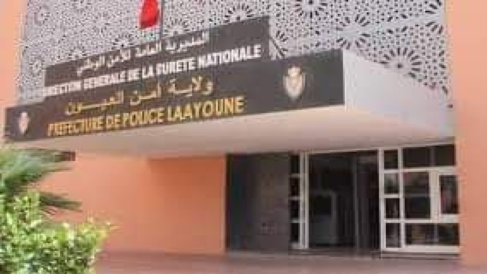 استعمال السلاح الوظيفي للامن بالعيون لتوقيف ثلاثة أشخاص كانوا في حالة اندفاع