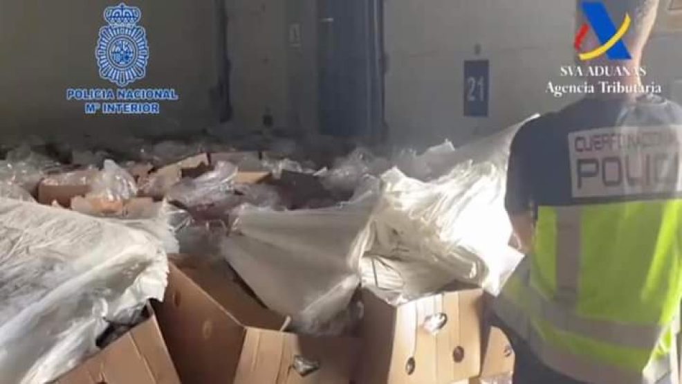 إسبانيا.. حجز كمية كبيرة من الكوكايين ناهزت 9,5 طن