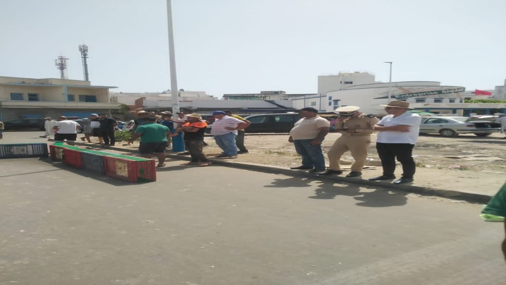 مرتيل : تدخل لجنة حفظ الصحة العامة برئاسة قائد الملحقة الاولى لحجز واتلاف طن ونصف من الدجاج النافق بفعل الحرارة.