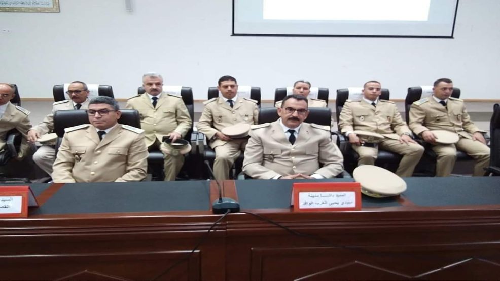 سيدي سليمان حفل تنصيب رجال السلطة الجدد وترقية اخرين من خليفة لقائد