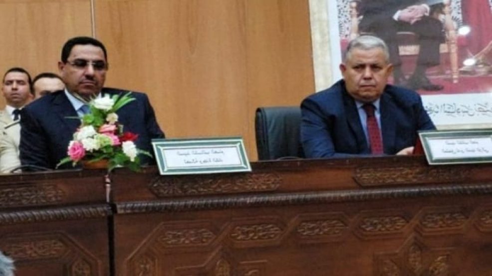 حفل تنصيب رجال السلطة الجدد بوجدة