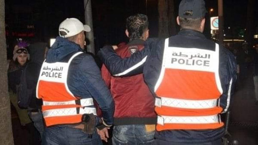 عناصر فرقة مكافحة العصابات بأمن الدارالبيضاء تضطر لاستعمال اسلحتهم الوظيفية