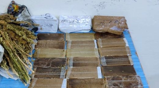 درك مولاي عبد الله  اقليم الجديدة يوقف 4 تجار مخدرات ويحجز ما لديهم