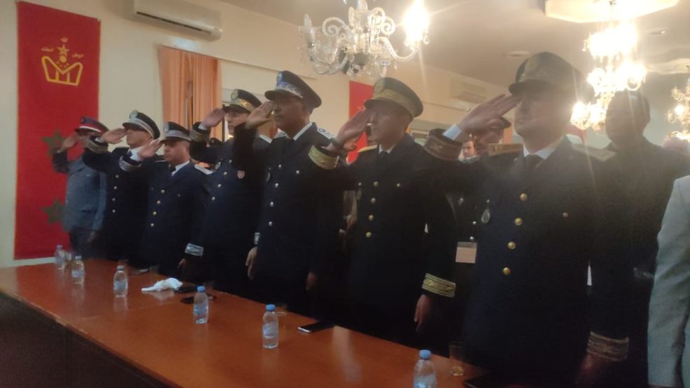 حفل الانصات للخطاب الملكي السامي بمناسبة ذكرى 48 للمسيرة الخضراء بقاعة الاجتماعات بجماعة كلميمة إقليم الرشيدية