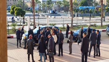 برشيد..والي الجهة يعقد إجتماعا بعمالة برشيد ويعاين موقع سوق الجملة بحد السوالم