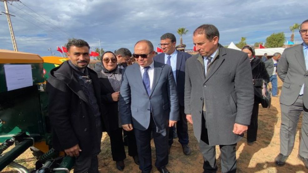 الخميسات ..توزيع بذارات للزرع المباشر على تعاونيات فلاحية