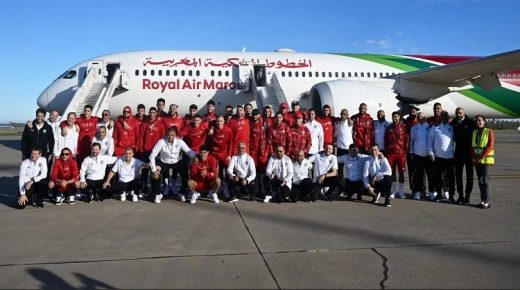 بعثة المنتخب المغربي تتوجه إلى كوت ديفوار للمشاركة في كأس إفريقيا