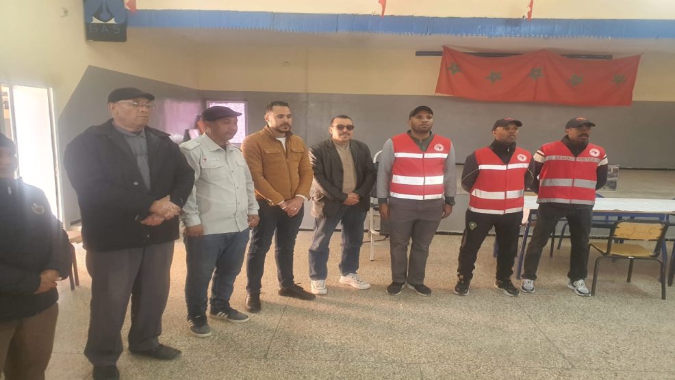 حملة التبرع بالدم اليوم بدار الشباب بوذنيب إقليم الراشدية