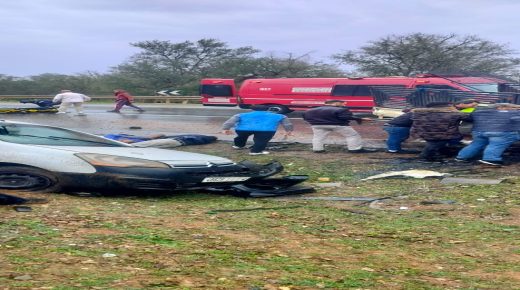 عاجل …الخميسات : 4 قتلى و6 جرحى في حادثة بين بين الكاموني وتيفلت