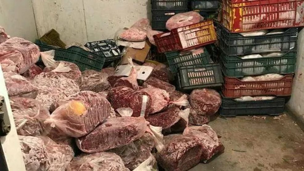 حجز لحوم فاسدة في مداهمة مستودع سري بالخلايف اقليم برشيد