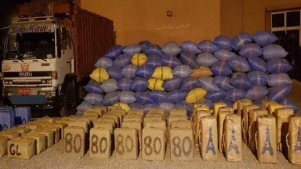 برشيد..إحباط محاولة تهريب لاكثر من 3 اطنان حشيش