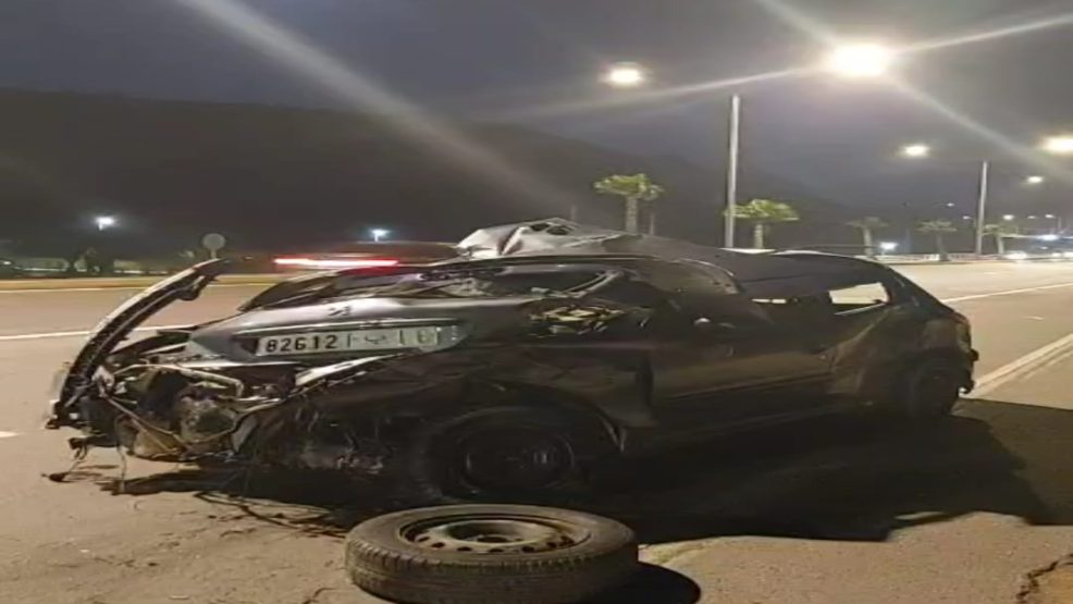 سلا الجديدة..اصطدام سيارتين يتسبب في وفاة شاب و اصابة آخرين بجروح متفاوتة الخطورة
