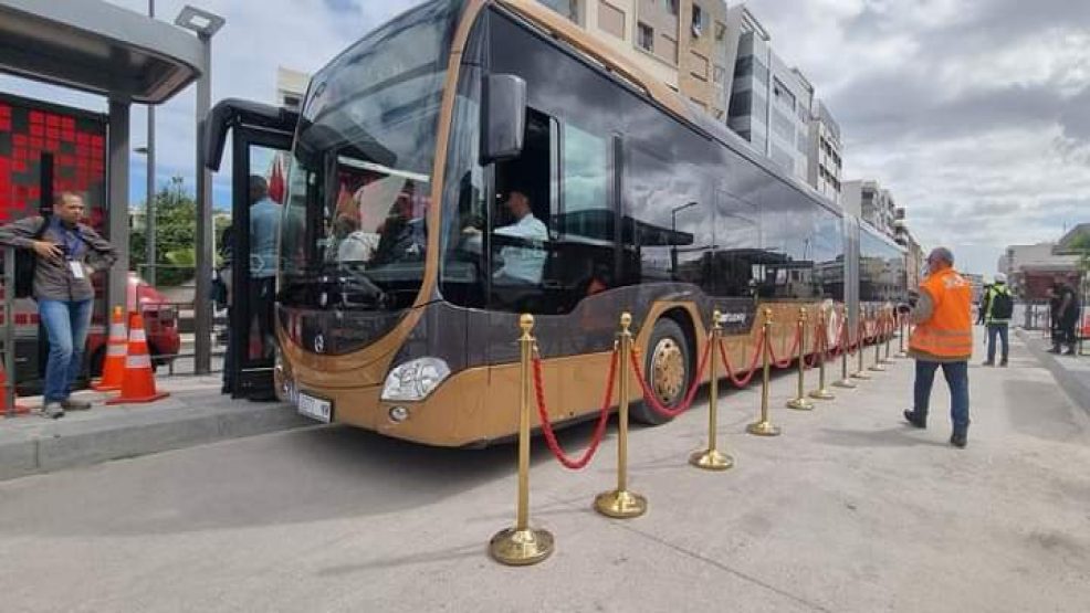 إعطاء انطلاقة خدمات حافلات الباصواي بالدارالبيضاء