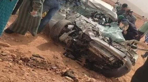 بويزگارن ..اصطدام قوي بين حافلة لنقل المسافرين وسيارة خفيفة يخلف قتلى وجرحى