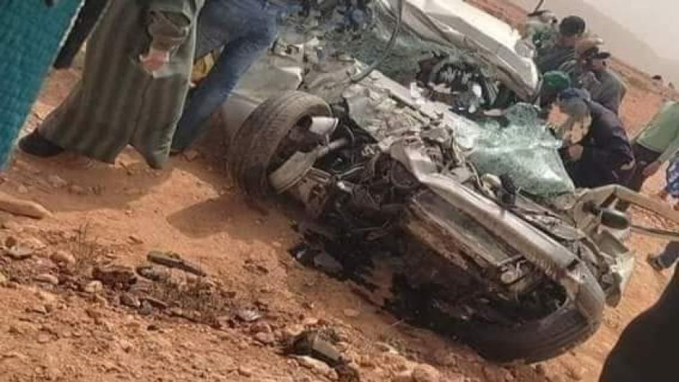 بويزگارن ..اصطدام قوي بين حافلة لنقل المسافرين وسيارة خفيفة يخلف قتلى وجرحى