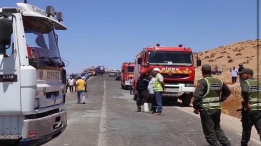 ازيلال ..مقتل فرد من القوات المساعدة في حادثة سير