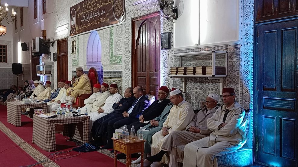 الملتقى القرآني السادس برحاب مسجد الحسن الثاني بأولادعبو إقليم برشيد مر في أجواء روحانية وخشوع مهيب ..