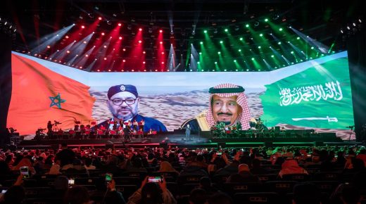 نجم حاتم عمور يسطع في سماء الرياض خلال حفل “الليلة المغربية”