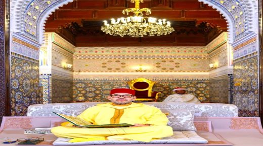 امير المومنين يترأس اولى الدروس الحسنية الرمضانية