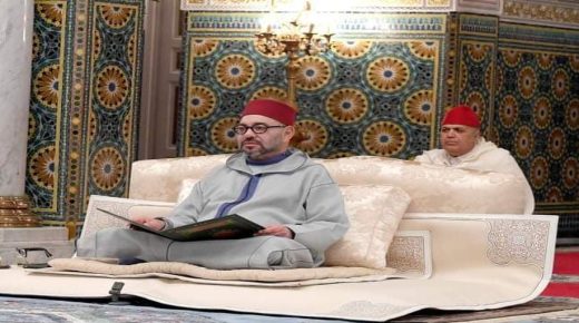 أمير المؤمنين يترأس الدرس الثالث من سلسلة الدروس الحسنية الرمضانية لسنة 1445 هـ