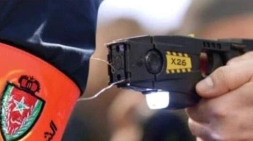 شرطة القصر الكبير تضطر لاستخدام مسدس كهربائي لإيقاف جانح من ذوي السوابق