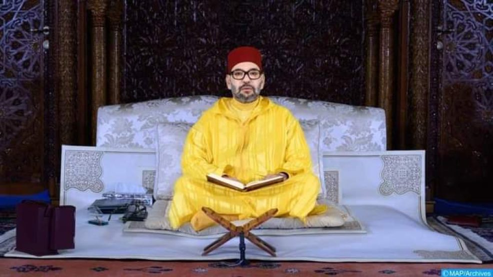 جلالة الملك يحيي ليلة القدر المباركة بمسجد الحسن الثاني بالدارالبيضاء