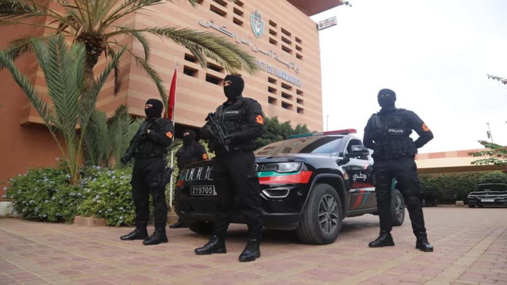 أمن مراكش يوقف شخص بحوزته  على 3 كلغ  و508 غرام من مخدر الشيرا و57 غرام من مخدر الكوكايين