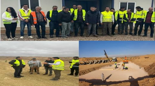 الناظور: عامل الاقليم يقوم بتتبع انجازات المشاريع المهيكلة المفتوحة