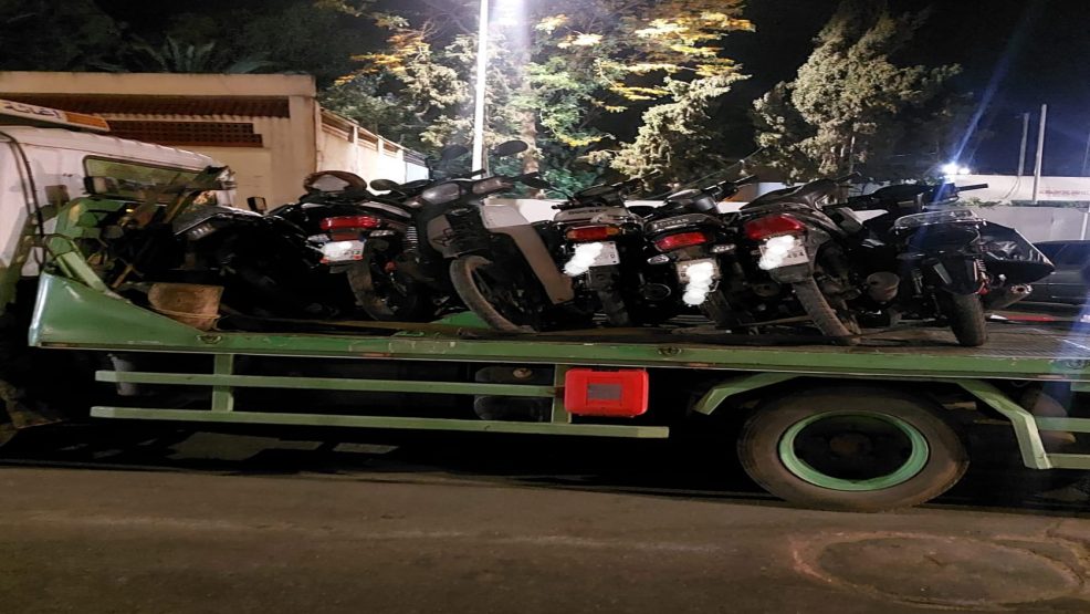 حد السوالم..حملة شرسة على الدراجات النارية وحجز واحدة معدلة بطريقة خطيرة