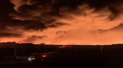 انزكان ..ح.ر.ي.ق مهول يأتي على سوق متلاشيات