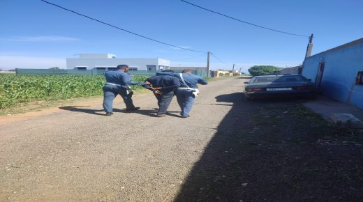 خميس متوح اقليم الجديدة..عناصر الدرك الملكي تعتقل شخص اتهمته سيدة بسرقة سيارتها