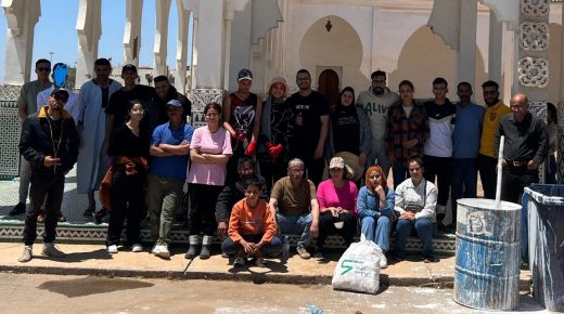 سيدي بنور.. جمعية الجد للتنمية و البيئة تنظم حملة بيئية بمقبرة ضريح سيدي بنور