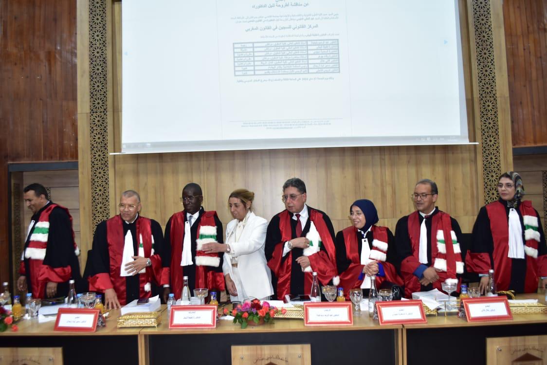 القاضي و المستشار عبد العالي الدليمي ينال شهادة الدكتوراه بميزة مشرف جدا في القانون الخاص