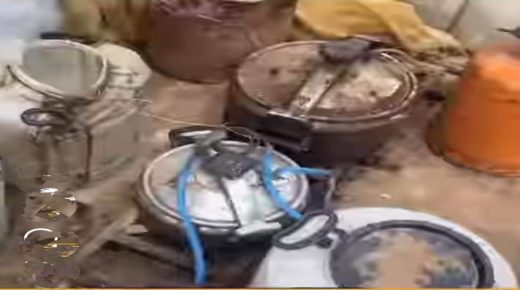 وادي زم .. مصالح الدرك الملكي تفكك معامل عشوائية لصنع “الماحيا