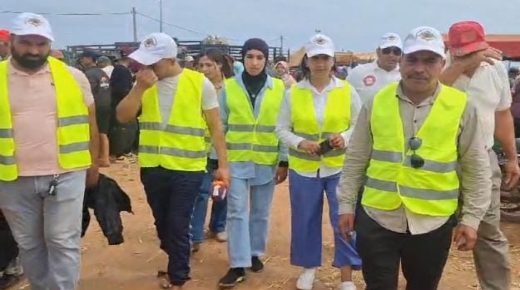 جمعية حماية المستهلك بإقليم الجديدة في جولة تحسيسية برحبة الاغنام بمولاي عبدالله