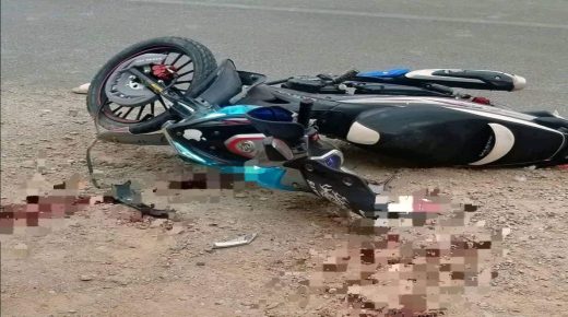 دمنات اقليم ازيلال.. حادثة سير تودي بحياة سائق دراجة ونقل مرافقه للمستعجلات