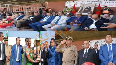 المولودية الوجدية يخطف لقب كأس العرش في رياضة الريكبي من أيت ملول