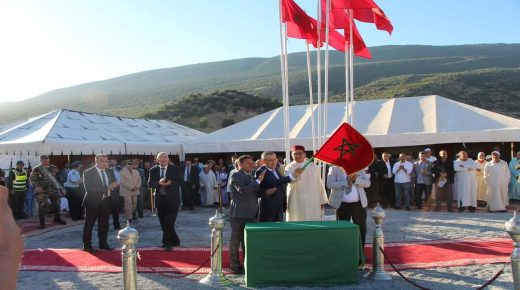 تدشين واطلاق مشاريع اجتماعية وتنموية بالجماعات الترابية الجبلية