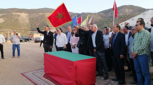 عامل اقليم أزيلال يشرف على اعطاء انطلاقة أشغال تهيئة فضاءات ترفيهية بموقع رورات بأفورار