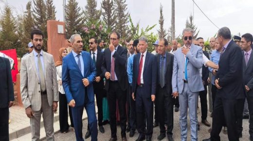 عامل إقليم أزيلال يدشن مركز للاشخاص في وضعية إعاقة بجماعة تنانت اقليم أزيلال